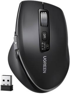 Мышка Ugreen M751 Wireless/Bluetooth Black 45792
