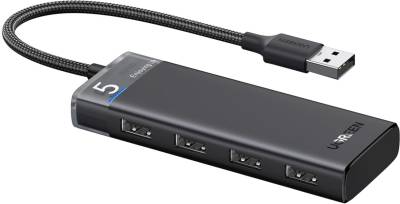 Разветвитель Ugreen USB 3.0 to 4xUSB 3.2 Gen1 CM653 black 15548