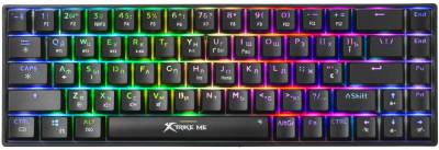 Клавиатура Xtrike Me GK-995W RGB Wireless/Bluetooth UA Black GK-995WBKUA
