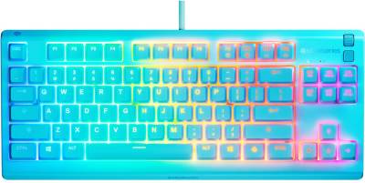 Клавиатура SteelSeries Apex 3 TKL USB UA Aqua 64933
