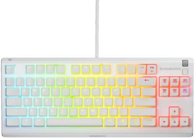 Клавиатура SteelSeries Apex 3 TKL USB UA White 64819