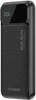 Павербанк Choetech 10000mAh 22.5W, PD, QC/3.0, USB-A, USB-C, Black B728-CCBK