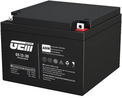 Аккумулятор GEM GS 12V-30Ah GS 12-30