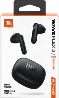 Наушники JBL Wave Flex 2 Black JBLWFLEX2BLK