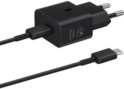 Зарядка Samsung 25W Power Adapter (w C to C Cable) Black EP-T2510XBEGEU