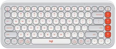 Клавиатура Logitech POP Icon Keys Bluetooth UA Off-White 920-013072
