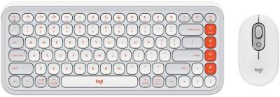 Клавиатура Logitech POP Icon Combo Bluetooth UA Off-White 920-013141