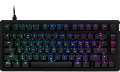 Клавиатура HyperX Alloy Rise 75 PBT HX Red USB UA Black 7G7A4AA
