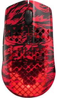 Мышка SteelSeries Aerox 3 Bluetooth RGB Faze Clan Edition Red 62609