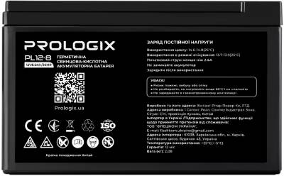 Аккумулятор ProLogiX 12V-8Ah PL12-8