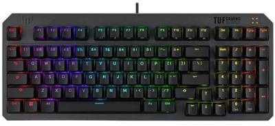 Клавиатура ASUS TUF Gaming K3 Gen II Opti-Mech RGB Red Switches US 90MP0390-BKMA00