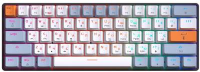 Клавиатура GamePro MK130R Hot-Swap Red Swich RGB USB UA Black