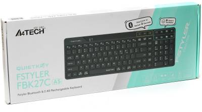 Клавиатура A4Tech FBK27C AS (Black)