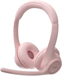 Наушники Logitech Zone 300 Bluetooth Rose 981-001412