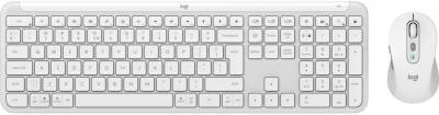 Клавиатура Logitech MK950 Bluetooth/Wireles UA Off-White 920-012491