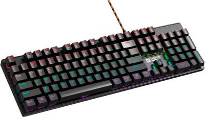 Клавиатура Canyon Deimos GK-4 Rainbow LED USB UA Black CND-SKB4-US