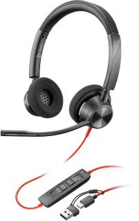 Наушники Poly Blackwire 3320-M USB-A/C 8X220AA