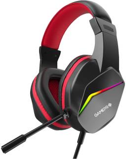 Наушники GamePro HS311 RGB Black/Red