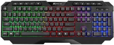 Клавиатура Xtrike Me KB-306 LED USB UA Black KB-306UA