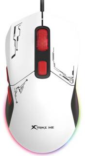 Мышка Xtrike Me GM-316W USB RGB White
