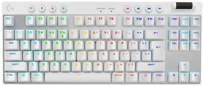 Клавиатура Logitech G PRO X TKL Lightspeed Tactile USB UA White 920-012148