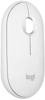 Мышка Logitech Pebble M350s Wireless White 910-007013