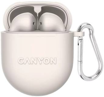 Наушники Canyon TWS-6 Beige CNS-TWS6BE