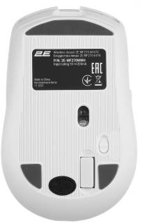 Мышка 2E MF270 Silent Rechargeable Wireless White 2E-MF270WWH