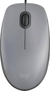 Мышка Logitech M110 Silent USB Mid Gray 910-006760