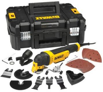 Инструмент DeWALT 300 Bт, 22000 кол/хв, кейс + насадки 8 шт. DWE315KT