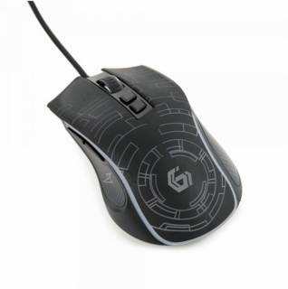 Мышка Gembird MUSG-RGB-01 USB Black