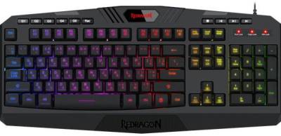 Клавиатура Redragon Harpe2 USB UKR Black 77484
