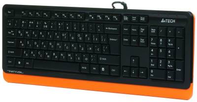 Клавиатура A4Tech FKS10 USB Orange 4711421963398