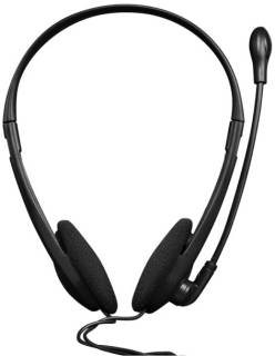 Наушники Canyon HS-01 Black-Orange CNS-CHS01BO