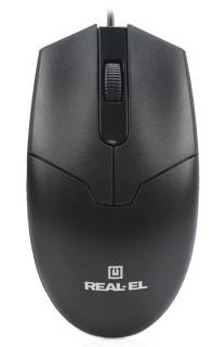Мышка REAL-EL RM-208 USB Black EL123200030