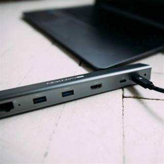 Разветвитель Canyon Docking Station with 7 ports, 2*Type C, Input 100- CNS-TDS06DG