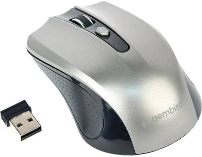 Мышка Gembird MUSW-4B-04-BG Grey+Black