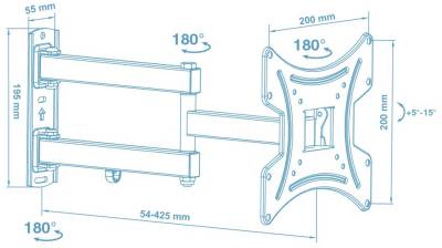 Кронштейн Walfix R-353W