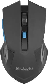 Мышка Defender Accura MM-275 Black-Blue 52275