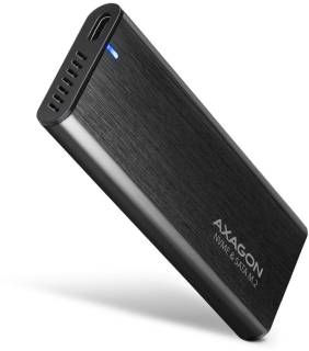 Карманы AXAGON USB-C 3.2 Gen 2 metal box for M.2 NVMe & SATA SSD EEM2-SB2