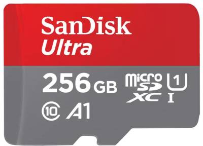 Флеш-карта SanDisk 256GB microSDXC class 10 UHS-I Ultra SDSQUAC-256G-GN6MA