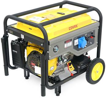 Генератор Covax CV20500LD-E2, 9.5kW, 220V, 50Hz, DC12V, 21HP, елек