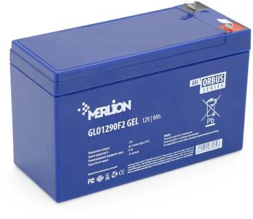 Аккумулятор Merlion GLO 12V 9Ah GEL GLO1290F2 GEL