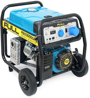 Генератор Full FGL 10000LE, 50Hz, 10kVA/8kW, бак 28 л, ручний/ста