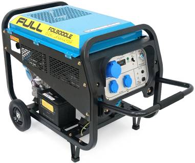 Генератор Full дизельний FDL9000LE, 230V, 50Hz, 6.8kW, 12,5 л, 2л