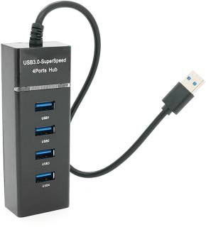 Разветвитель VOLTRONIC USB 3.0 to 4xUSB black NX-UH-303B