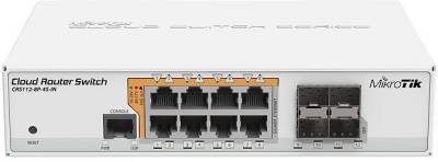 Коммутатор Mikrotik CRS112-8P-4S-IN