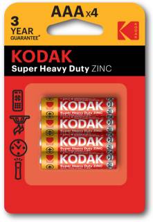 Батарейка Kodak HEAVY DUTY R3 1x4 шт. blister 30953321