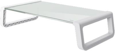 Подставка Trust Monta Glass Monitor Stand Wht 25351