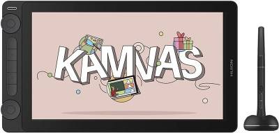 Планшет Huion Kamvas 13 Gen 3 Black + рукавичка GS1333